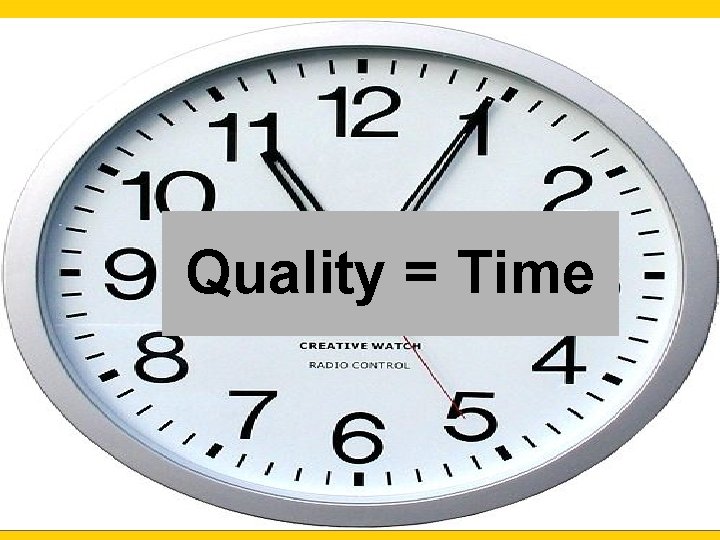 Time is central to Quality = Time Emergency Medicine 10/19/2021 8 
