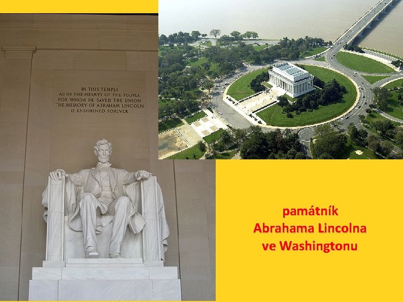 památník Abrahama Lincolna ve Washingtonu 