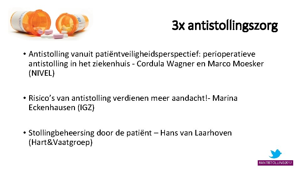 3 x antistollingszorg • Antistolling vanuit patiëntveiligheidsperspectief: perioperatieve antistolling in het ziekenhuis - Cordula