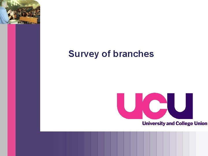 Survey of branches 