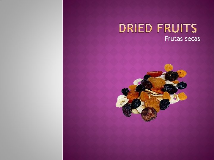Frutas secas 
