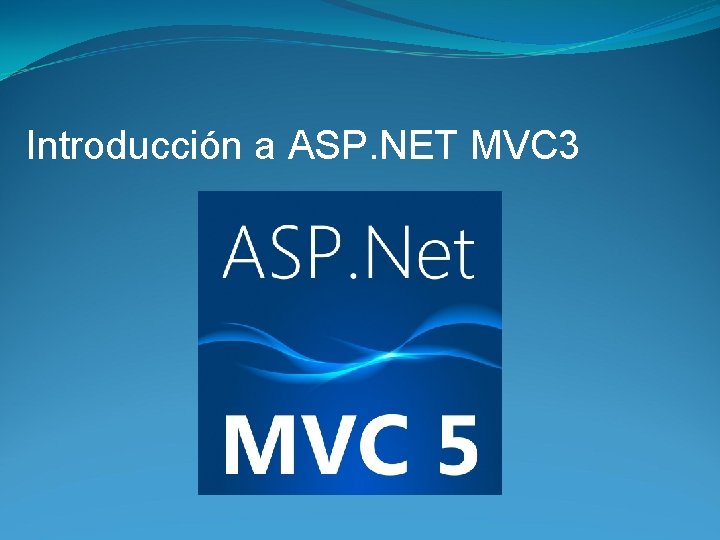 Introducción a ASP. NET MVC 3 