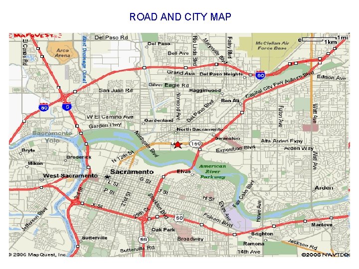 ROAD AND CITY MAP ROAD AND CITY MAP