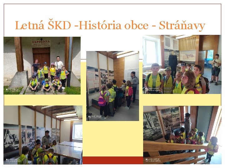 Letná ŠKD -História obce - Stráňavy 