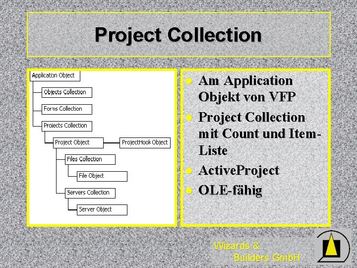 Project Collection l l Am Application Objekt von VFP Project Collection mit Count und Project Collection l l Am Application Objekt von VFP Project Collection mit Count und