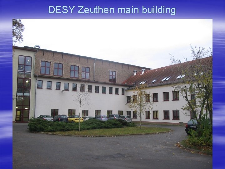 DESY Zeuthen main building 