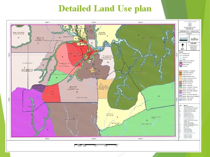 Detailed Land Use plan 