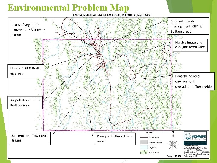 Environmental Problem Map 