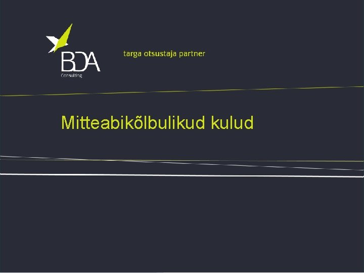 Mitteabikõlbulikud kulud 