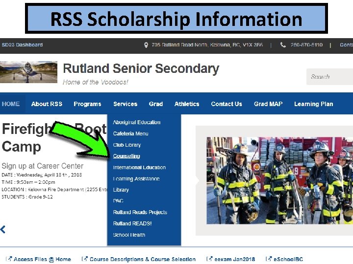RSS Scholarship Information 