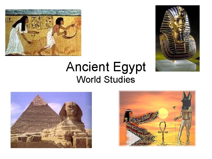 Ancient Egypt World Studies 