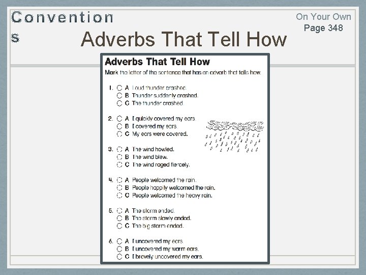 Adverbs That Tell How On Your Own Page 348 