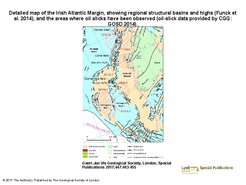 Detailed map of the Irish Atlantic Margin, showing regional structural basins and highs (Funck