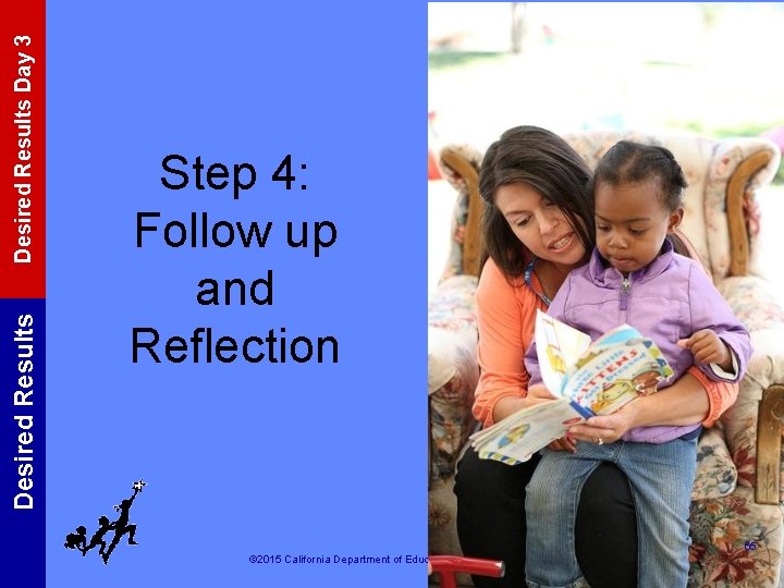 Desired Results Day 3 Desired Results Step 4: Follow up and Reflection 65 ©