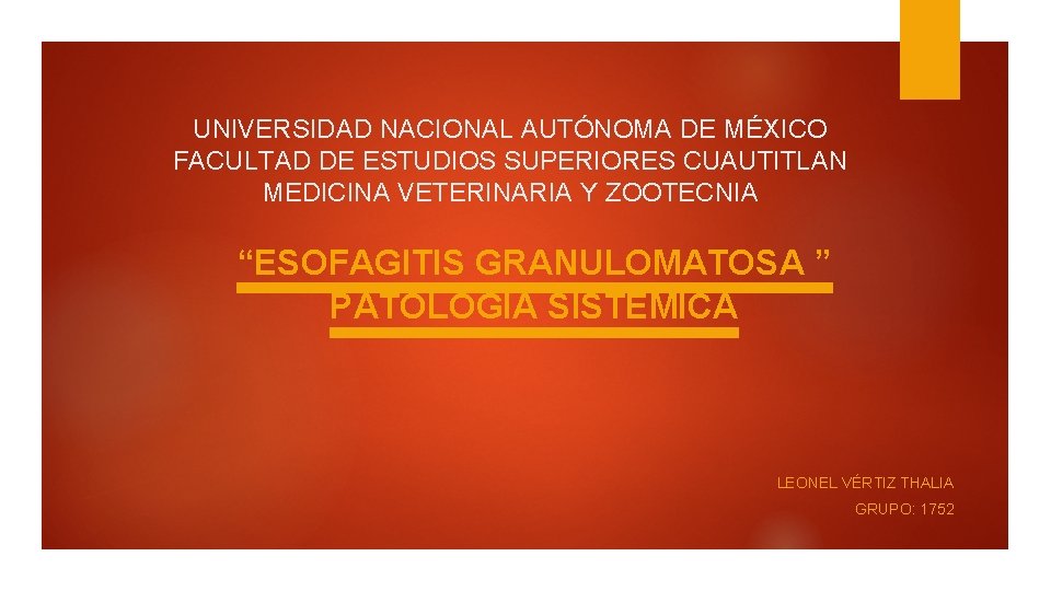 UNIVERSIDAD NACIONAL AUTÓNOMA DE MÉXICO FACULTAD DE ESTUDIOS SUPERIORES CUAUTITLAN MEDICINA VETERINARIA Y ZOOTECNIA