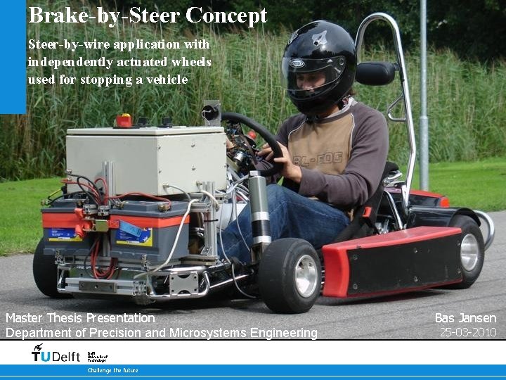 Brake-by-Steer Concept Steer-by-wire application with independently actuated wheels used for stopping a vehicle 17