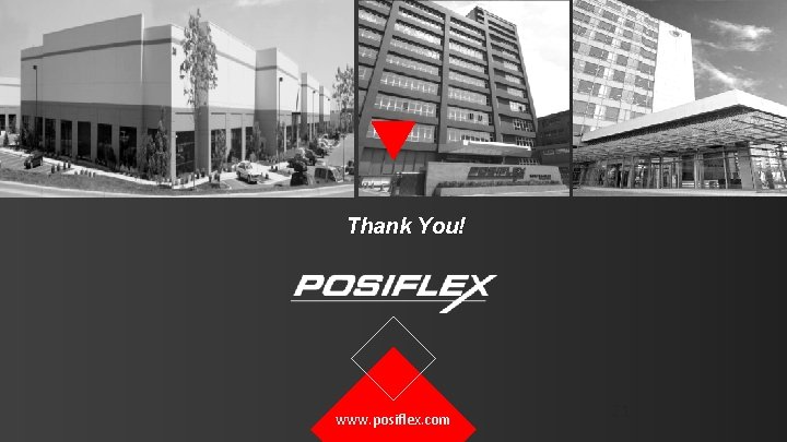 Thank You! www. posiflex. com 21 2121 
