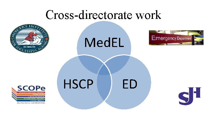 Cross-directorate work Med. EL HSCP ED 
