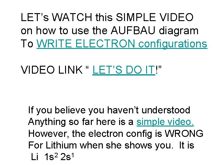 LET’s WATCH this SIMPLE VIDEO on how to use the AUFBAU diagram To WRITE