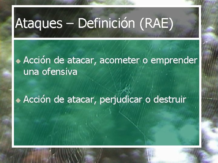 Introduccin a los ataques y medidas de prevencin