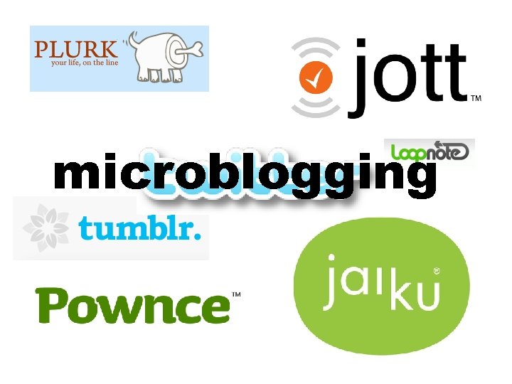 microblogging 