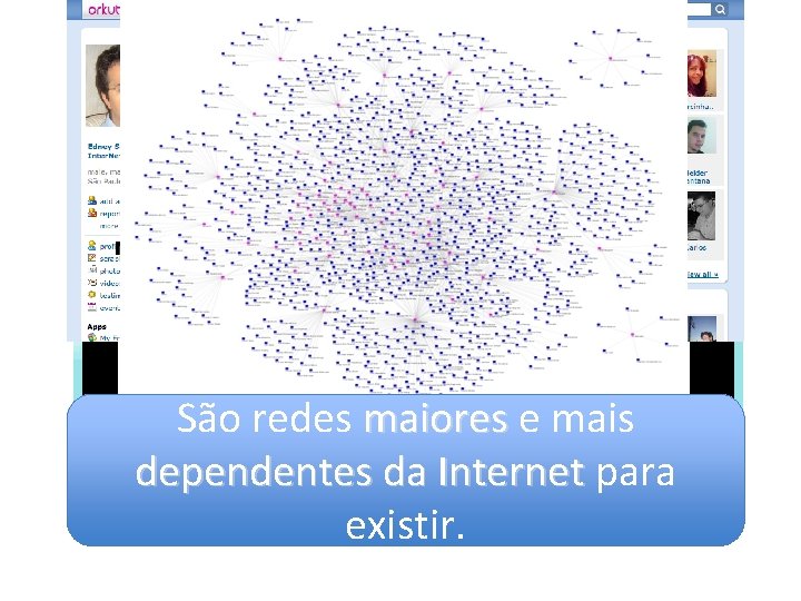 HáCompreendem outras São redes maiores que grupos nascem e maisdas práticas heterogêneos, dependentes de