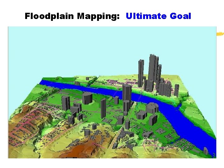 Floodplain Mapping: Ultimate Goal 