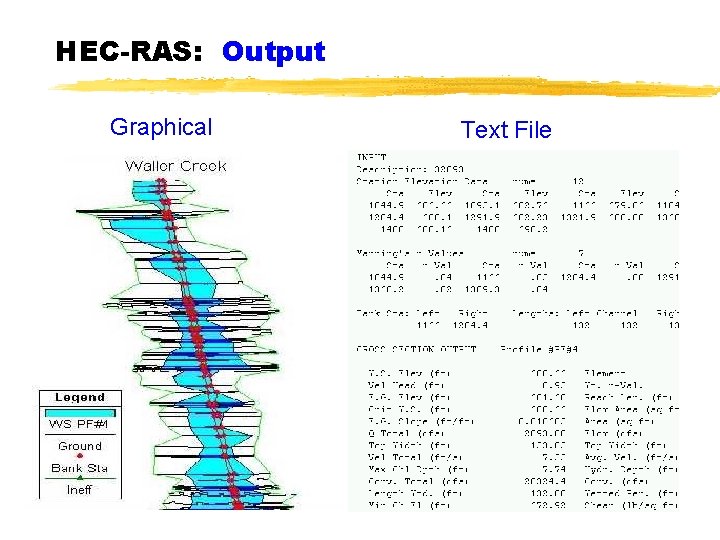 HEC-RAS: Output Graphical Text File 