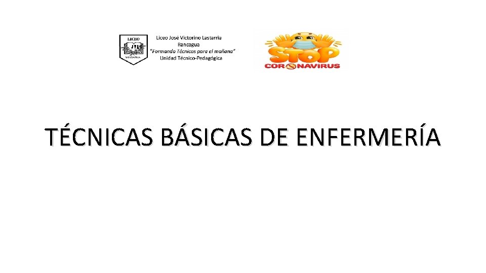 TÉCNICAS BÁSICAS DE ENFERMERÍA 