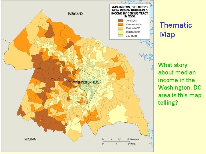 Thematic Map What story about median income in the Washington, DC area is this