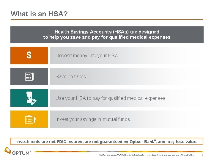 What is an HSA? Health Savings Accounts (HSAs) are designed to help you save