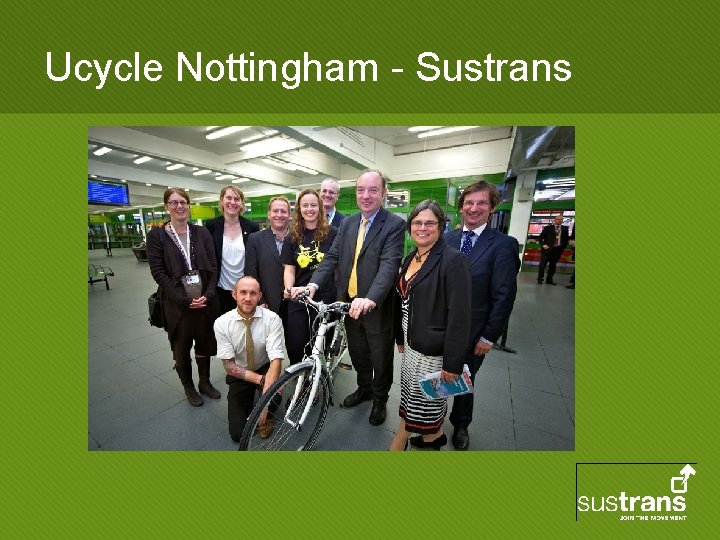 Ucycle Nottingham - Sustrans 