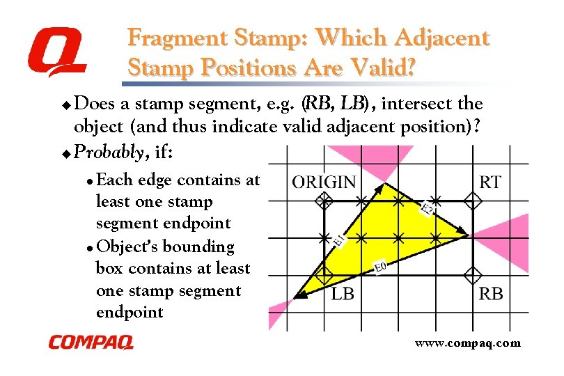 Fragment Stamp: Which Adjacent Stamp Positions Are Valid? Does a stamp segment, e. g. Fragment Stamp: Which Adjacent Stamp Positions Are Valid? Does a stamp segment, e. g.