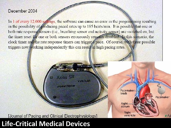 Life-Critical Medical Devices 