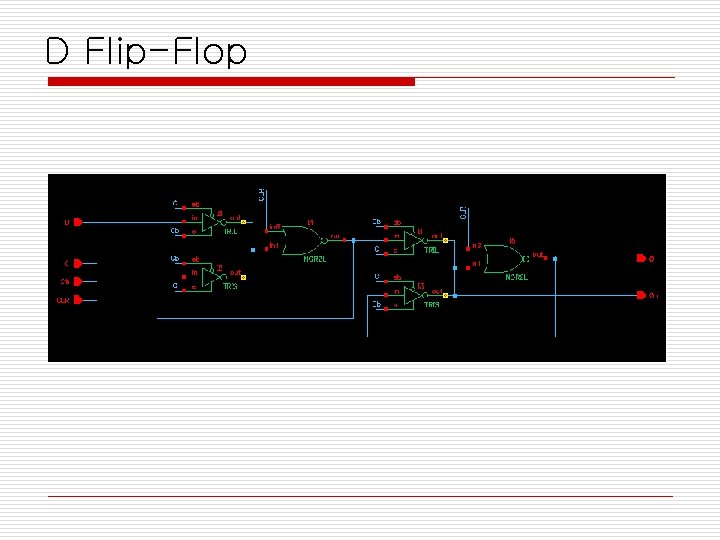 D Flip-Flop 