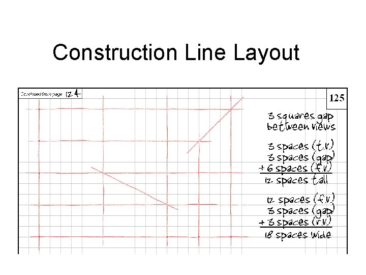 Construction Line Layout 