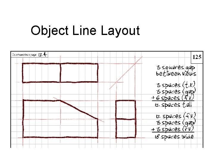 Object Line Layout 