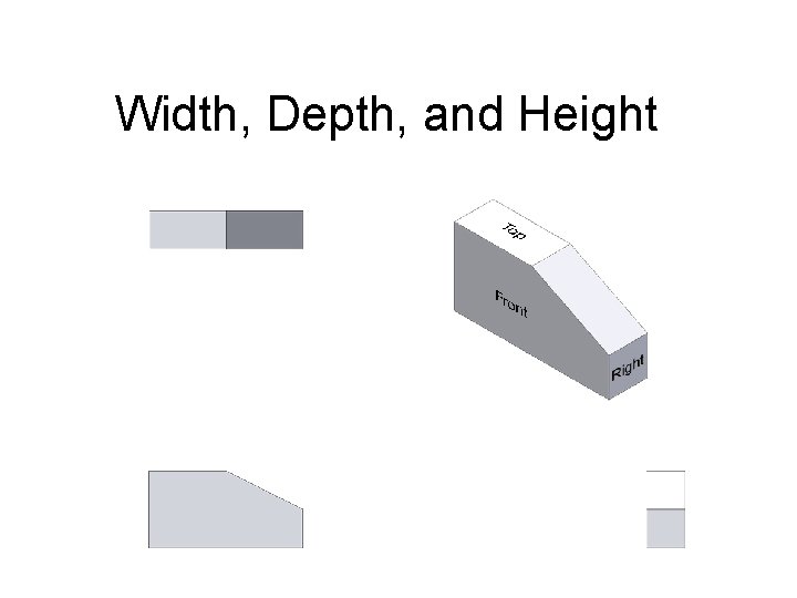Width, Depth, and Height 