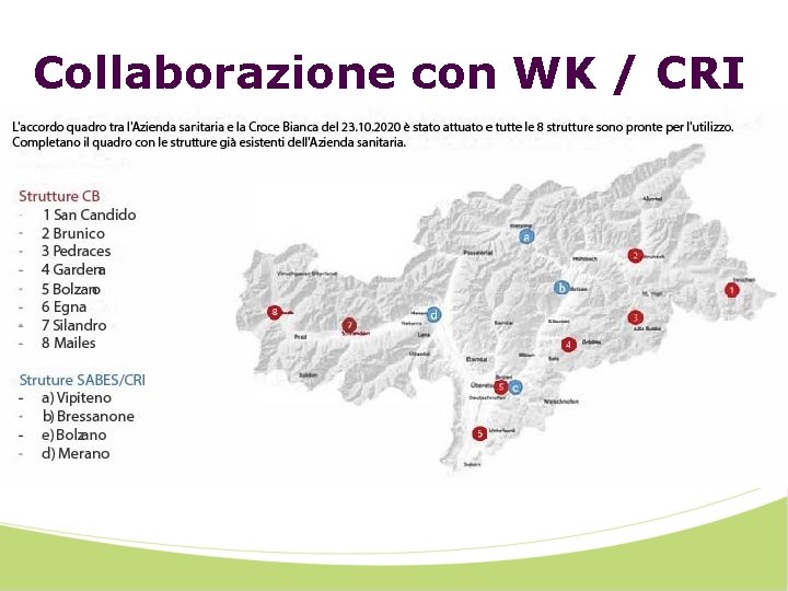Collaborazione con WK / CRI 