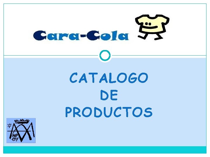 CATALOGO DE PRODUCTOS 