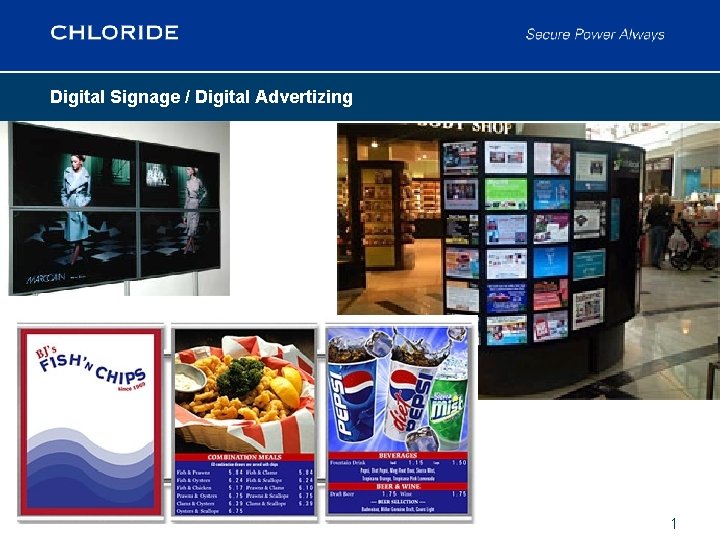 Digital Signage / Digital Advertizing 1 