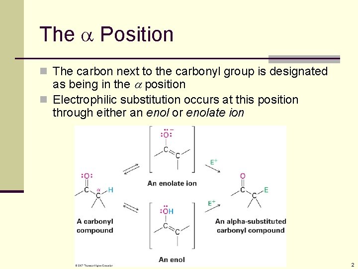 Chapter 22 Carbonyl AlphaSubstitution Reactions Based on Mc