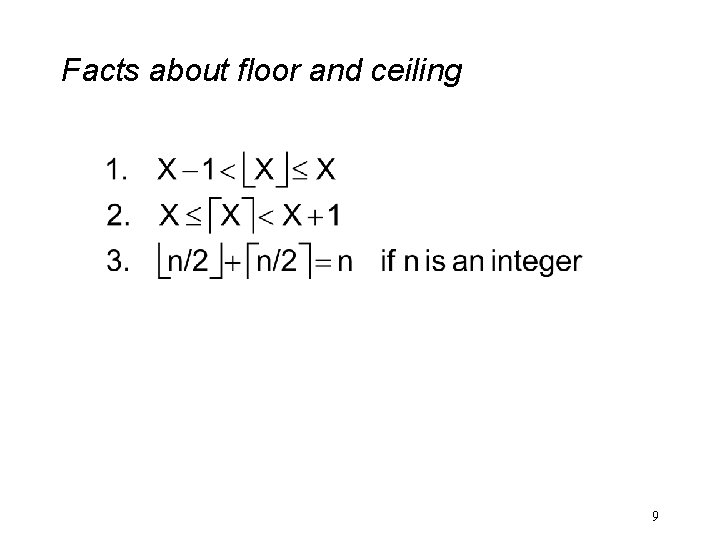 Facts about floor and ceiling 9 