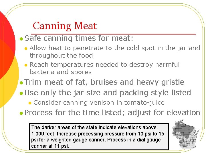 Canning Meat l Safe canning times for meat: Allow heat to penetrate to the