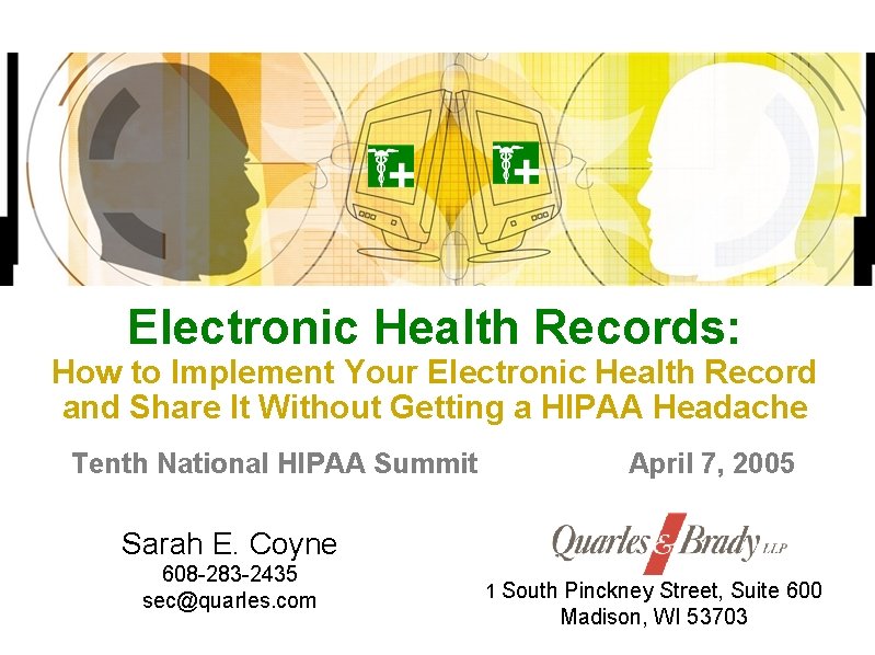 Electronic Health Records: How to Implement Your Electronic Health Record and Share It Without