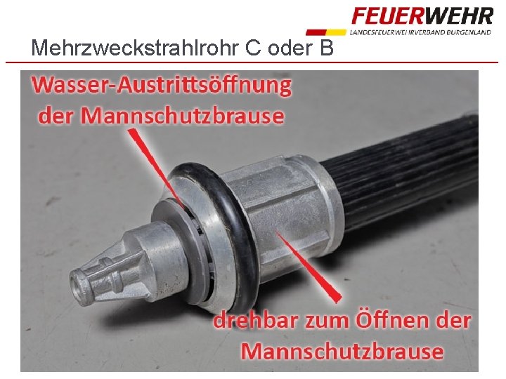 Mehrzweckstrahlrohr C oder B 