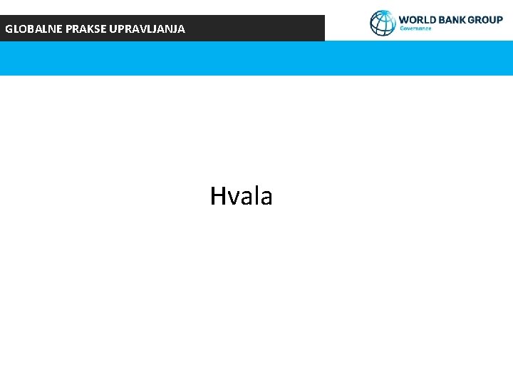 GLOBALNE PRAKSE UPRAVLJANJA Hvala 