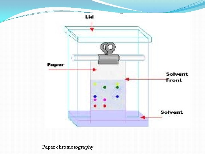 Paper chromotography 