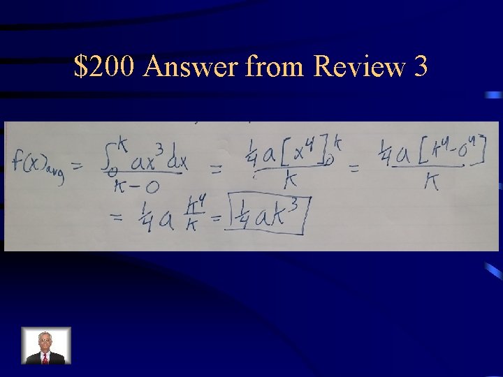 $200 Answer from Review 3 