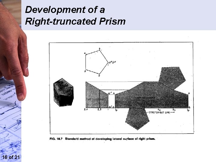 Development of a Right-truncated Prism 16 of 21 